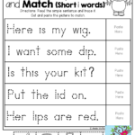 Sentence With Here For Kindergarten