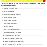 Sentence Writing English ESL Worksheets For Distance Learning And