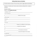 Sentences For 3Rd Graders To Write