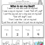 Sequence Activities 4th Grade