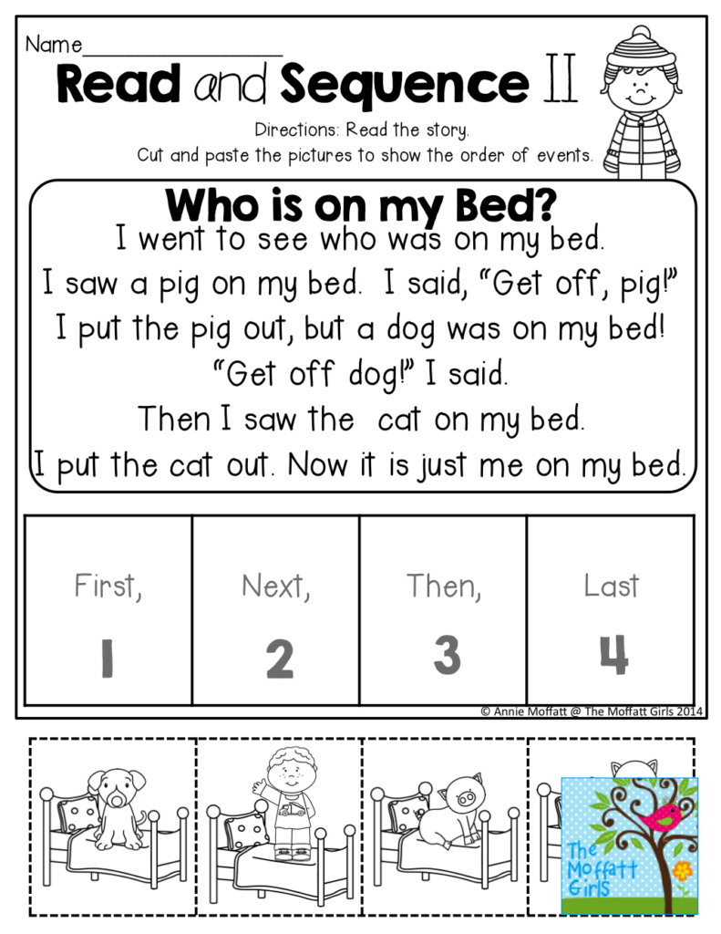 Sequence Activities 4th Grade