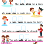 Sight Words Sentences Worksheet For Kids Answers And Completion Rate