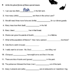 Singular And Plural Noun Worksheets Worksheets Master