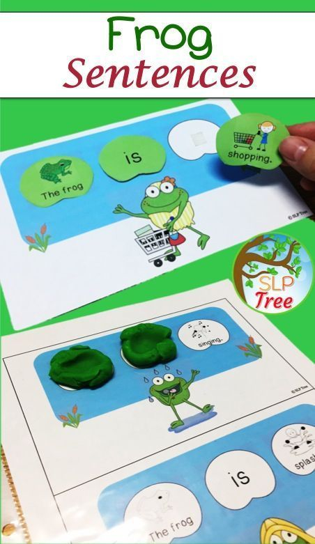 Spring Speech Therapy These Cute Frogs Will Help Your Students Expand