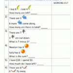 Subtraction And Addition Worksheets 1st Grade