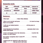 Teaching Connectives 5 Activities And Worksheets For The Classroom