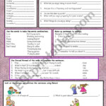 The Gerund ESL Worksheet By Ixora29