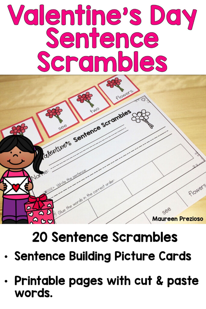 These Valentine s Day Sentence Scrambles Are A Fun Way To Practice 