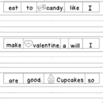 This Is A Free Valentine s Day Sentence Writing Printable For