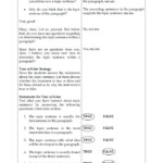 Topic Sentence Worksheet 5th Grade