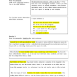 Topic Sentences Worksheet 1 TOPIC SENTENCES Worksheet 1 What Is A