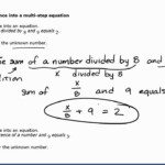 Translating Sentences Into Equations Worksheet Pdf Equations Worksheets