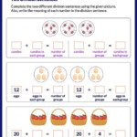 Two Division Sentences For Equal Groups Math Worksheets SplashLearn