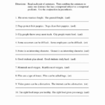 Types Of Sentences Worksheets 4th Grade