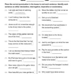 Types Of Sentences Worksheets Grade 6 Worksheets For Kindergarten