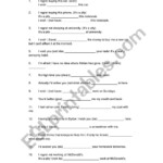 Unreal Past Exercises With Answer Key ESL Worksheet By Lipinski kac