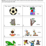 Verbs In Sentences Worksheet By Teach Simple