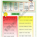 Word Order Exercises ESL Worksheet By Jessicae