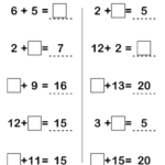 Write Missing Numbers In Addition Sentence Worksheet Turtle Diary