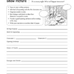 Writing 4th Grade Worksheets Free Printable Worksheet