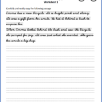 Writing Cursive Passages Free And Printable Worksheets K5 Learning