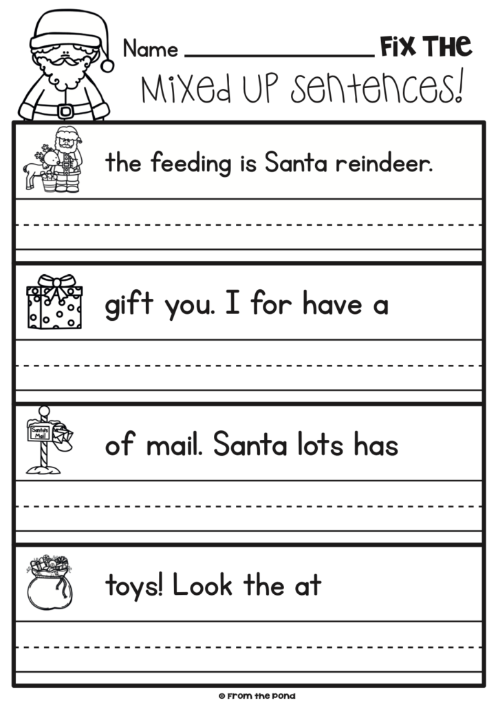 Writing Sentences Worksheets For 1st Grade Pdf Writing Worksheets 